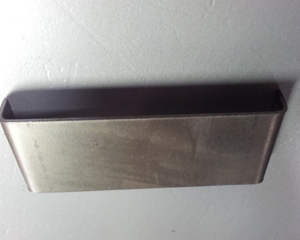 Support sheet for cover high corner